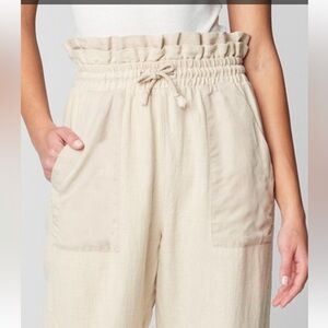 Blank nyc paper bag linen pant size medium